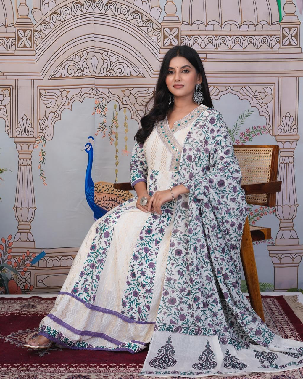 Limor Hand Made Abakrkali Design Suit