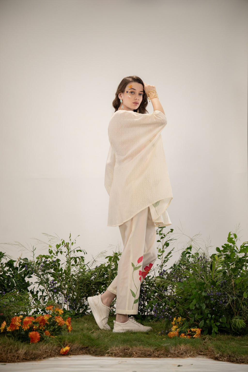 Amelia Printed Cotton Cordset