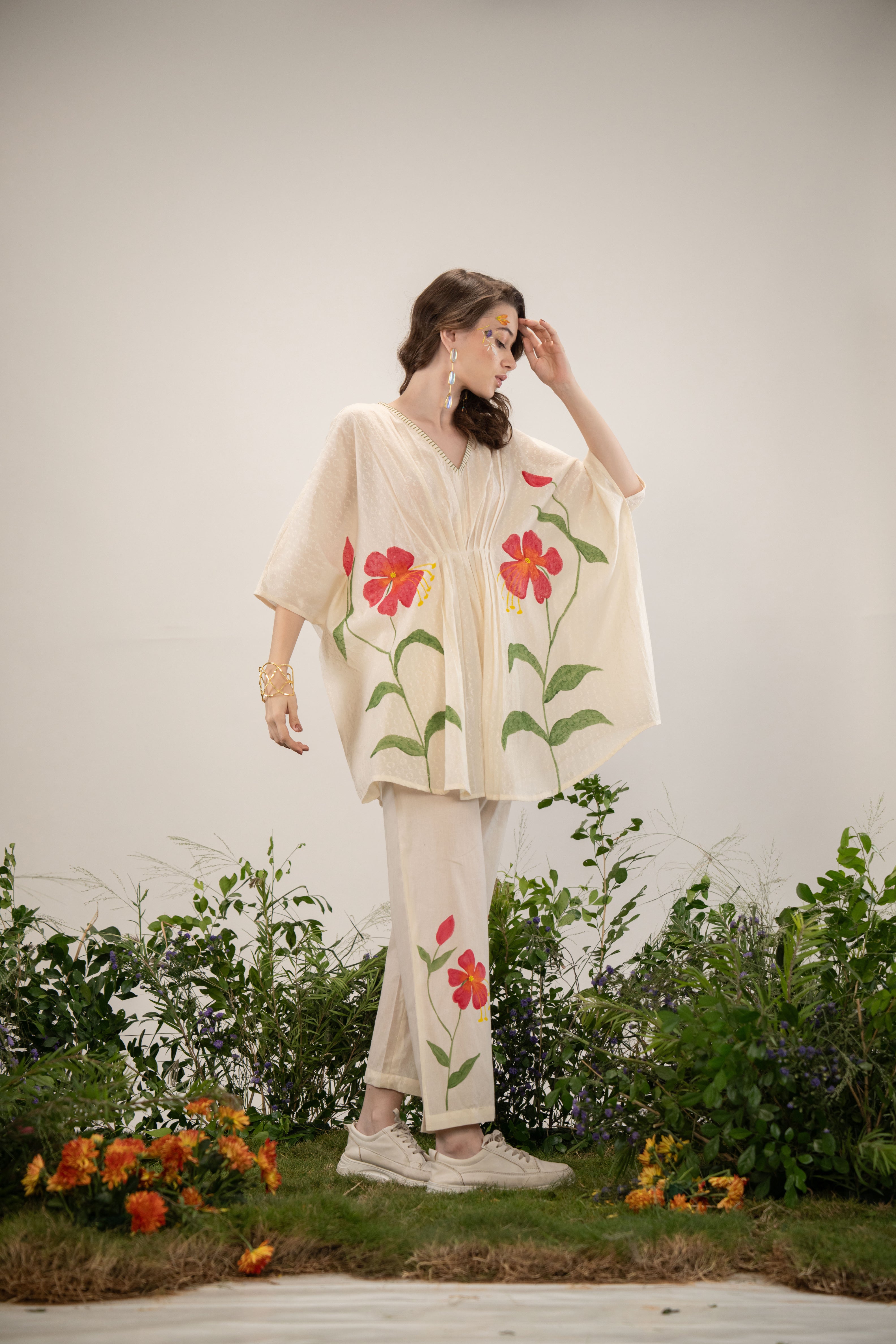 Limor Printed Cotton Cordset