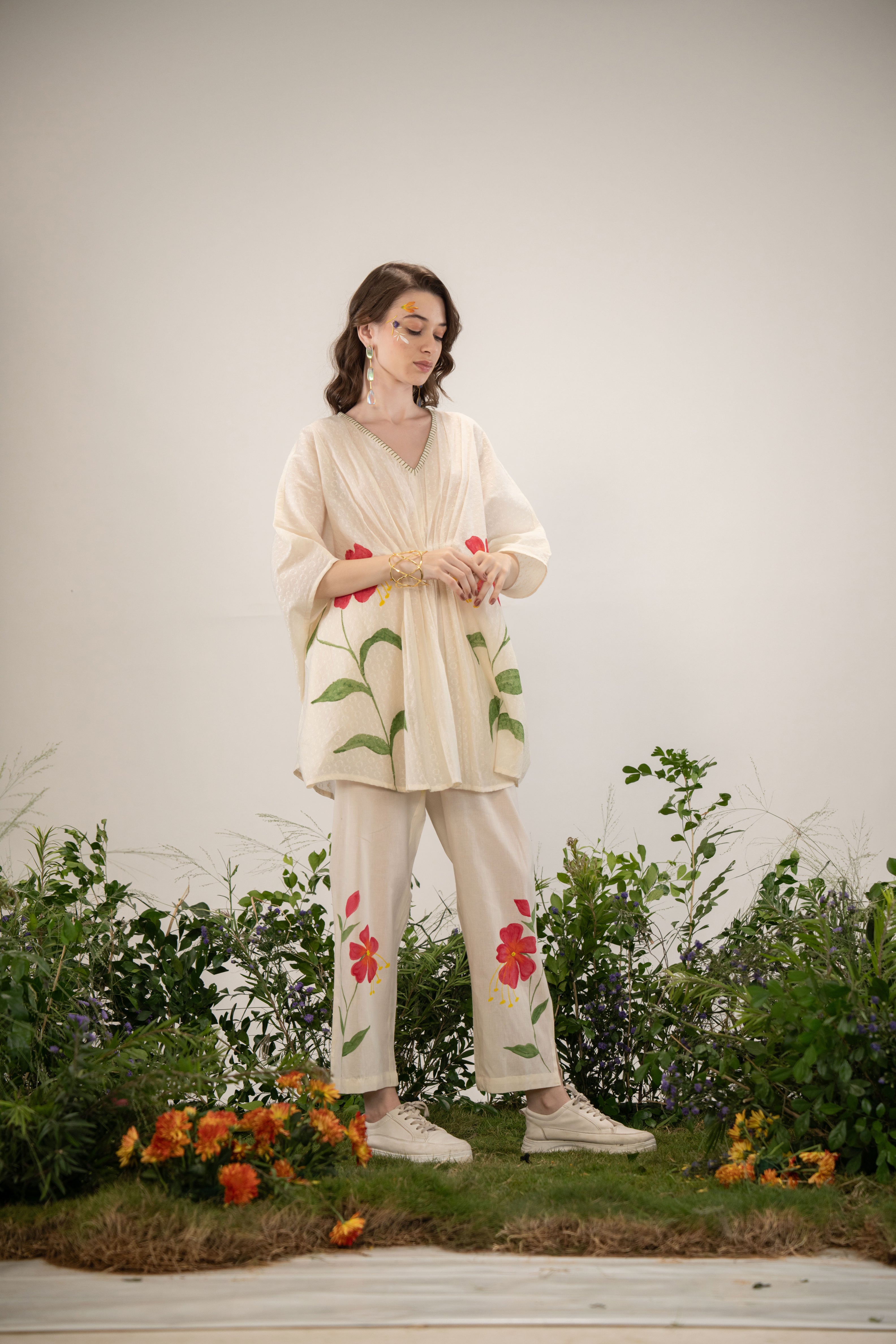 Limor Printed Cotton Cordset