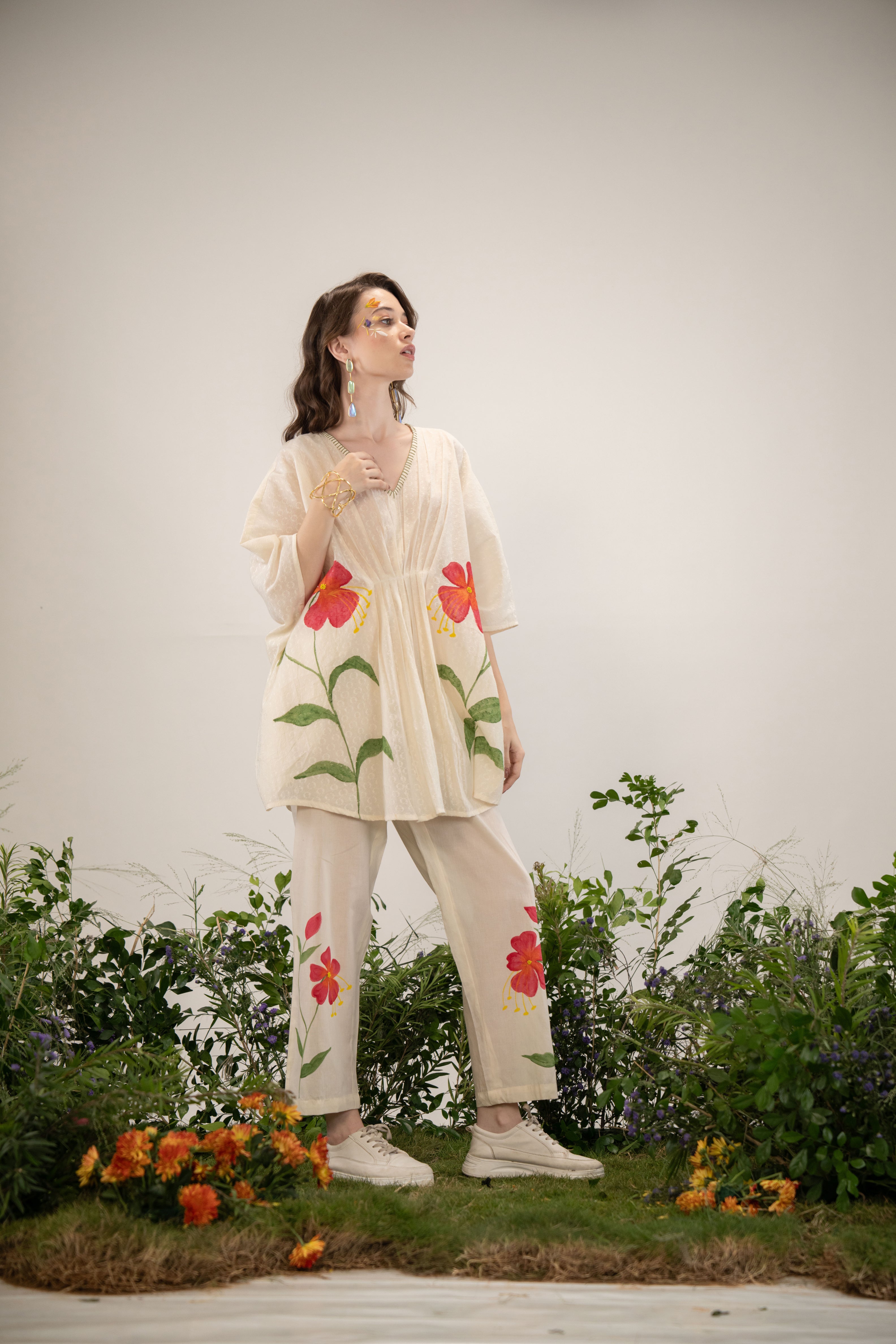 Amelia Printed Cotton Cordset