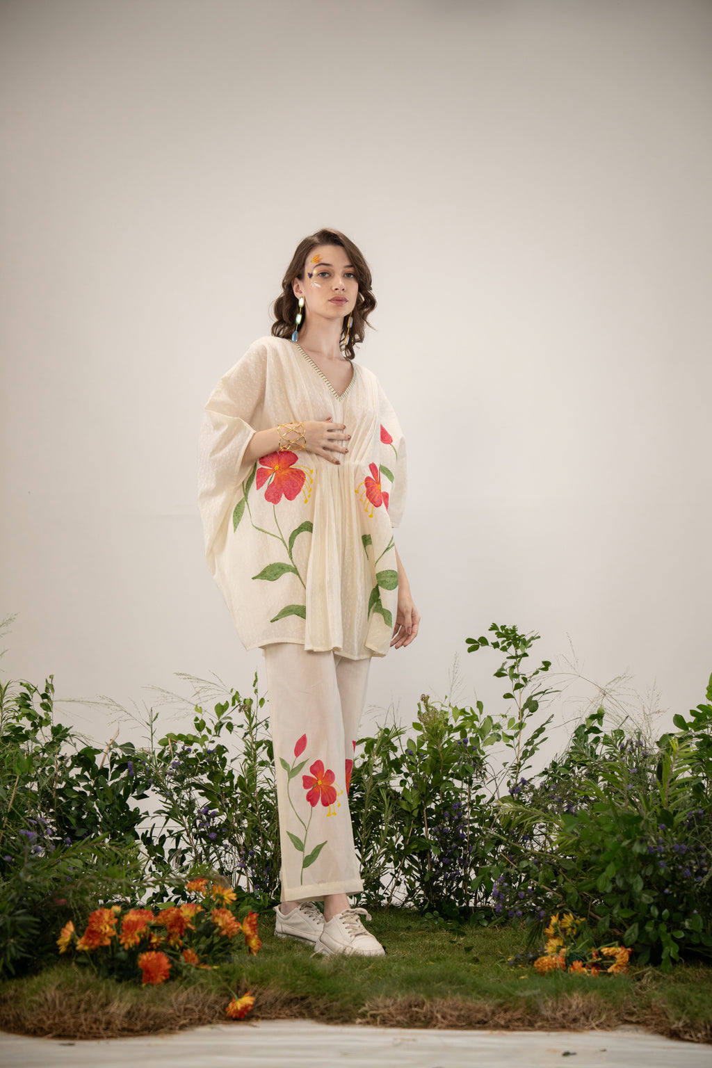 Amelia Printed Cotton Cordset