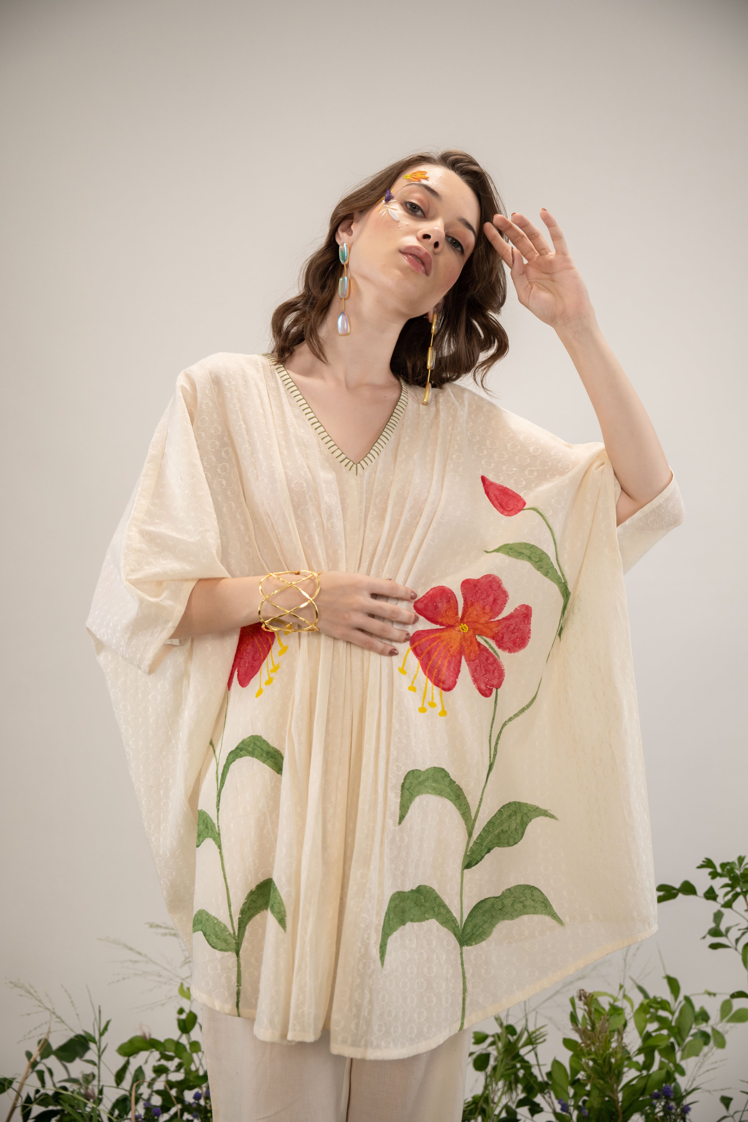 Limor Printed Cotton Cordset