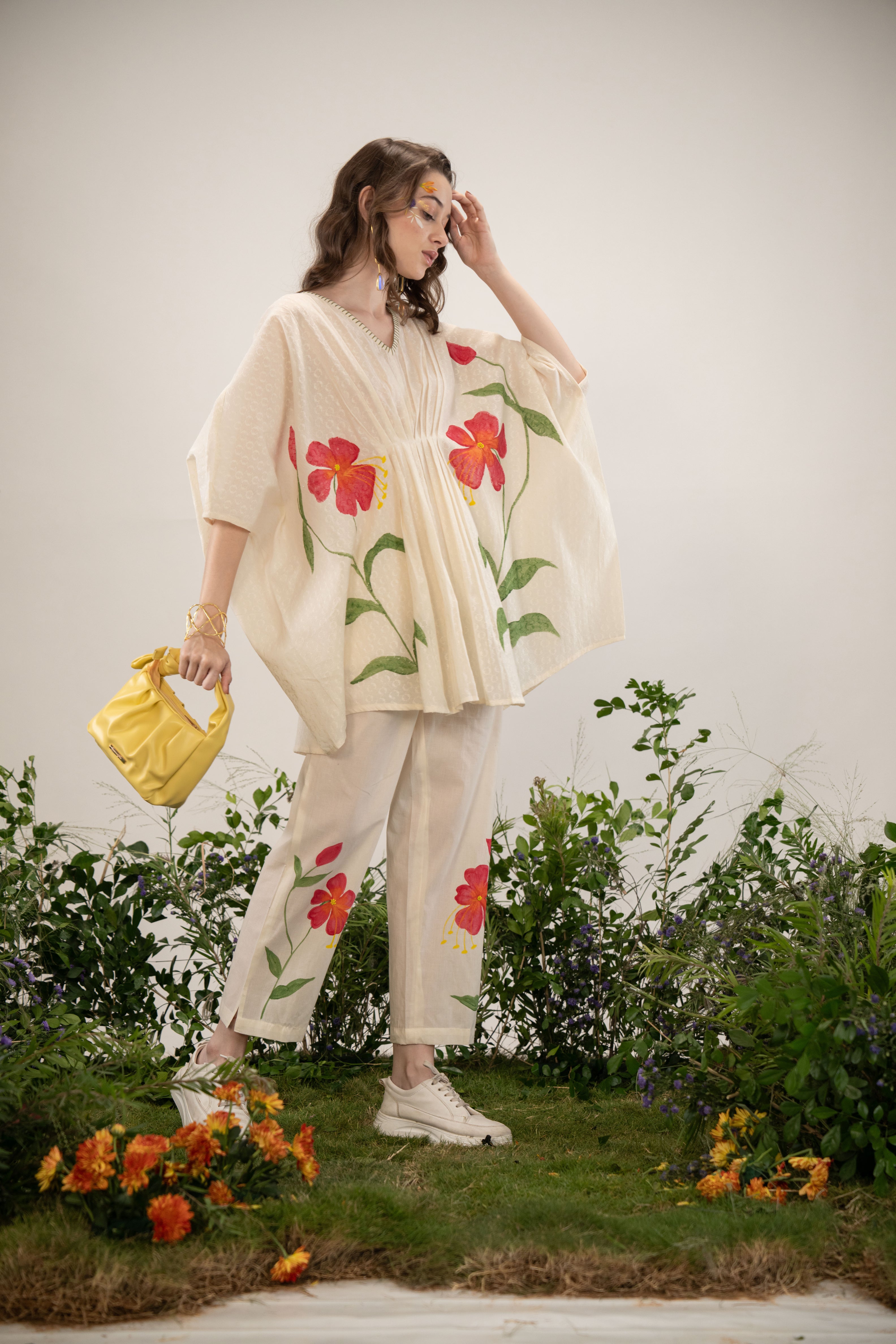 Amelia Printed Cotton Cordset