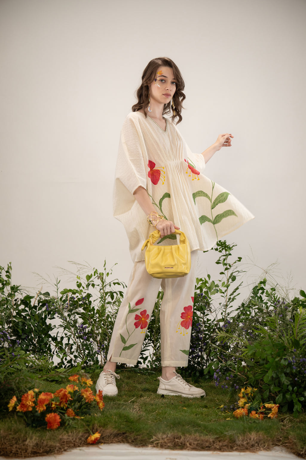 Amelia Printed Cotton Cordset