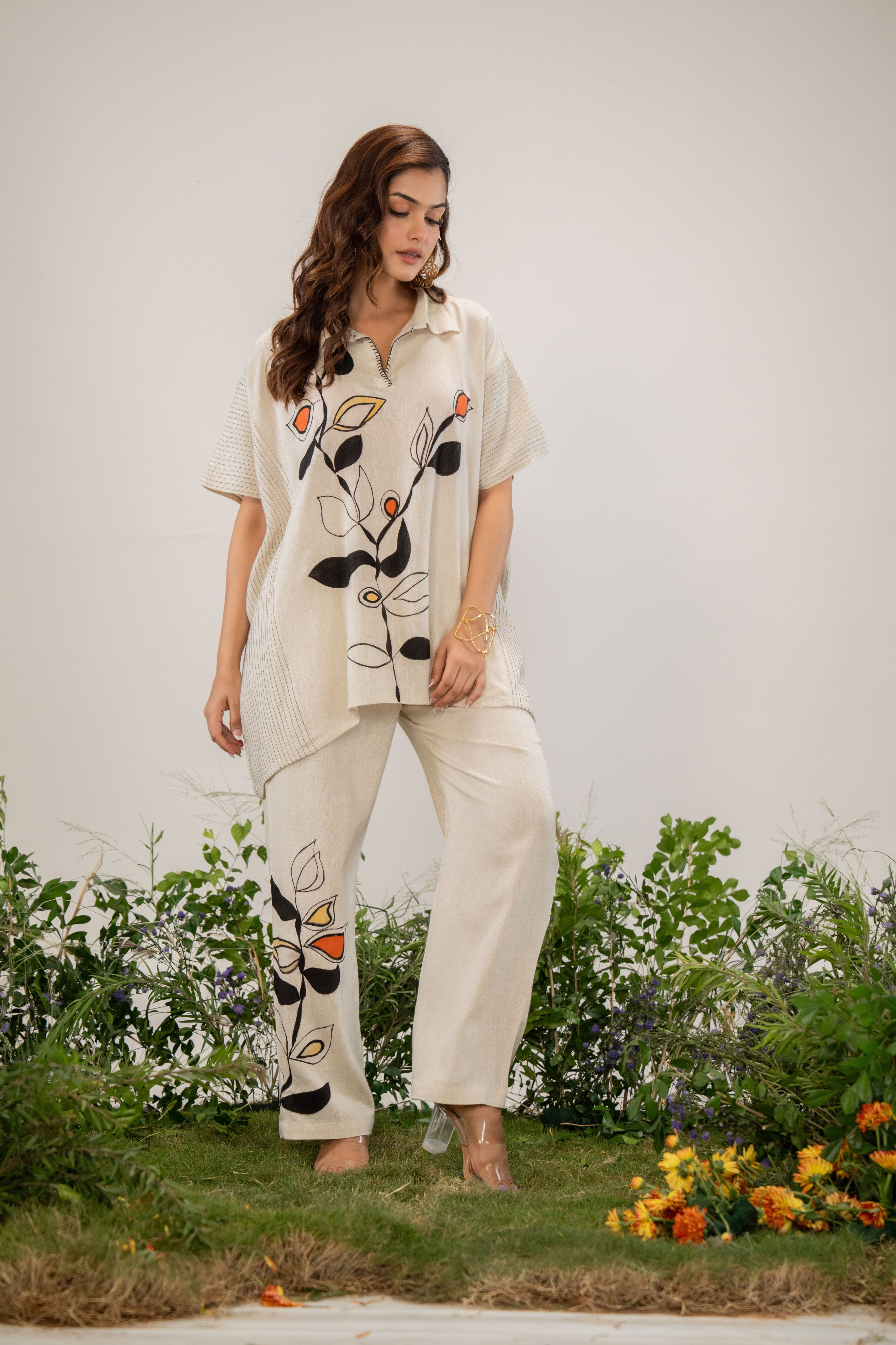 Limor Printed Cotton Cordset