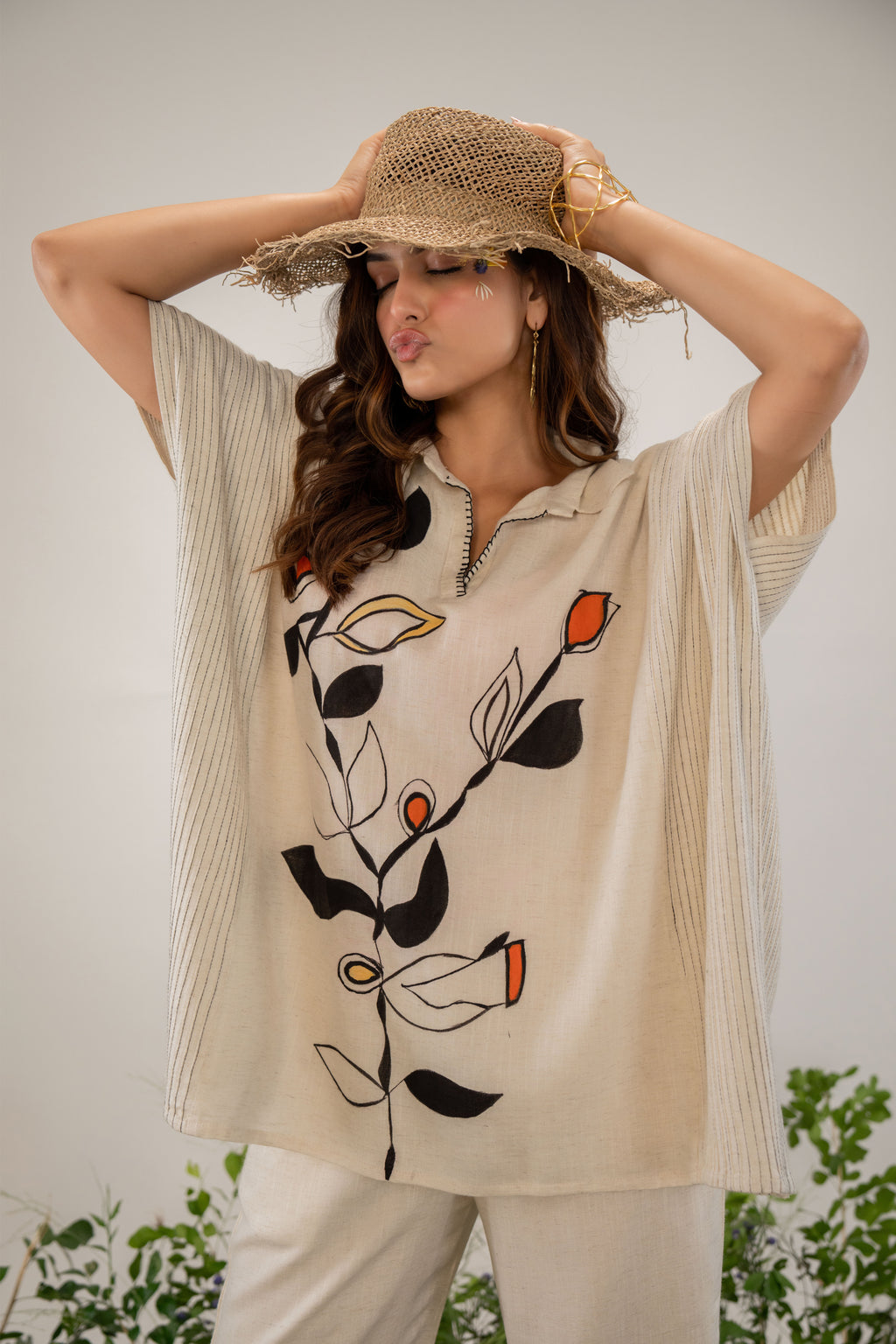 Amelia Printed Cotton Cordset