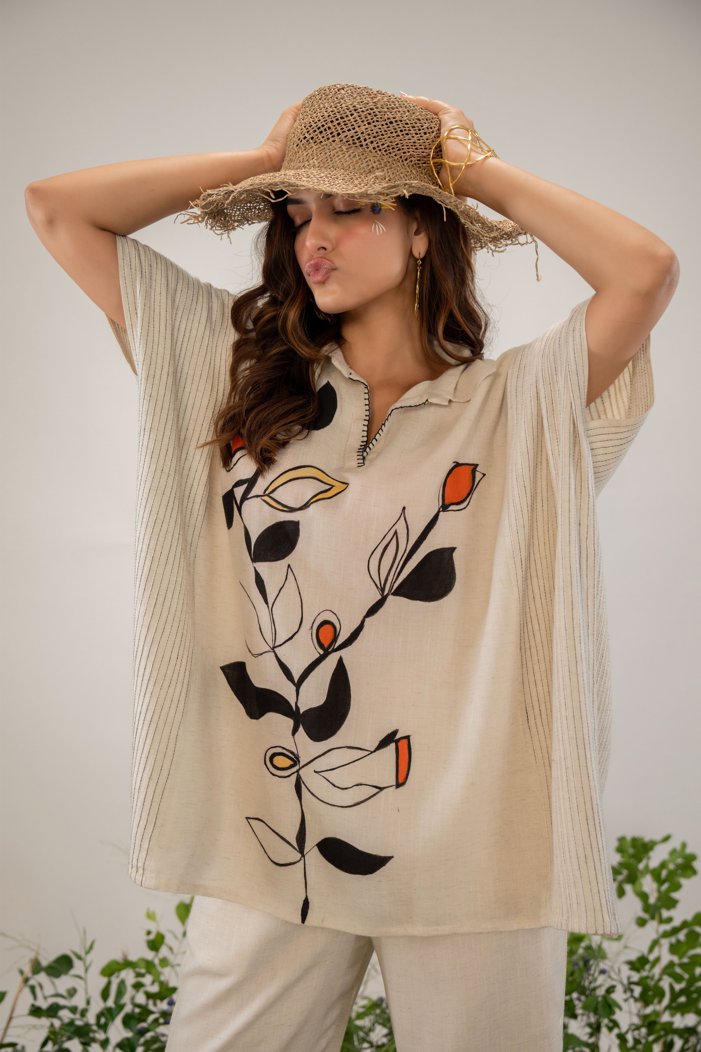 Limor Printed Cotton Cordset