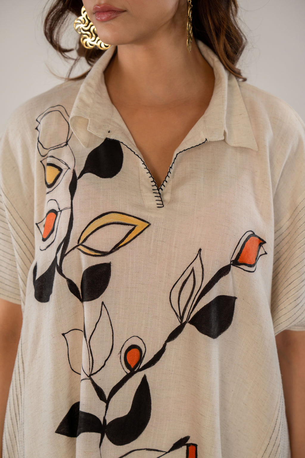 Amelia Printed Cotton Cordset