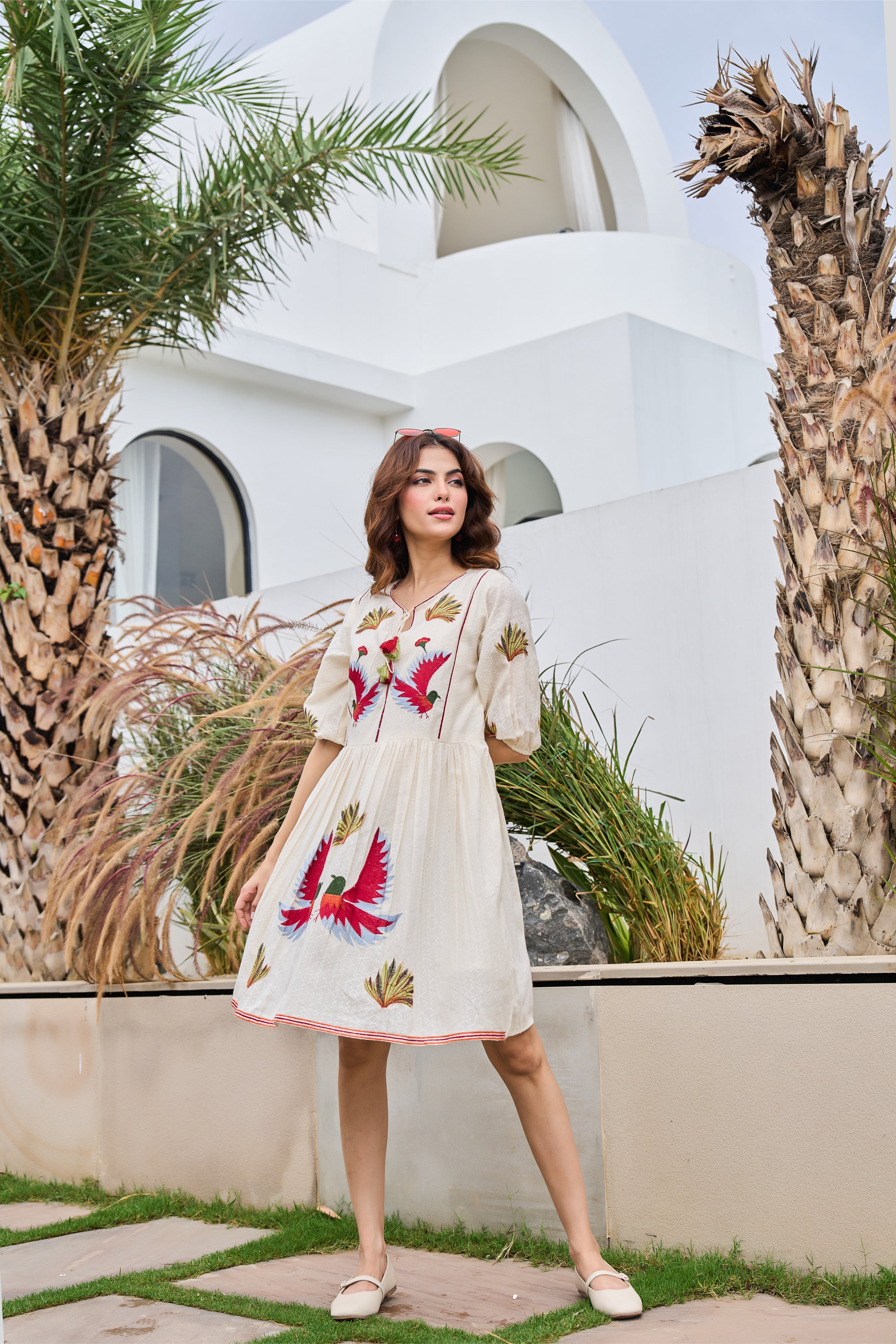 Limor Designed Printed Cotton Tunic