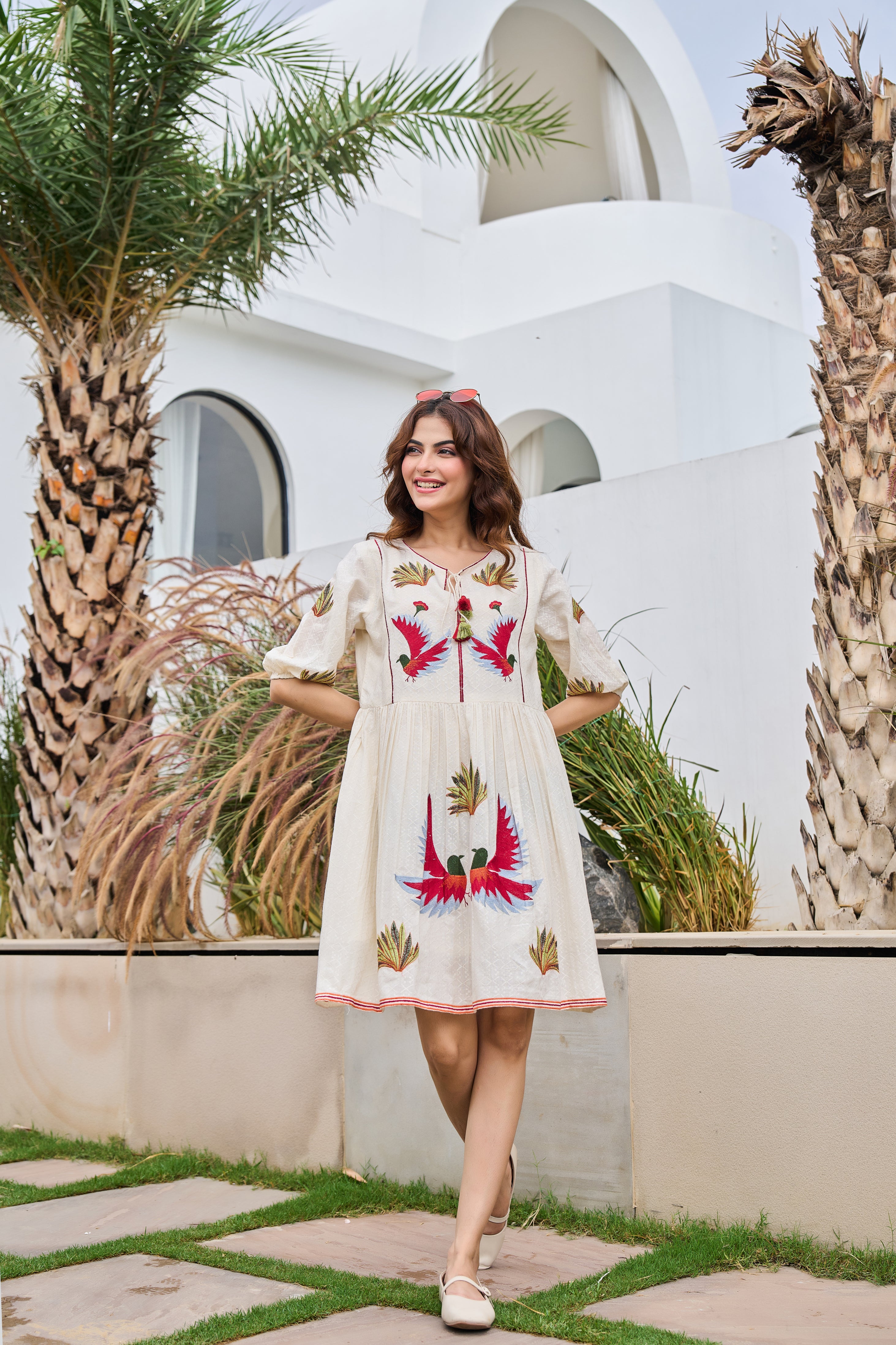 Limor Designed Printed Cotton Tunic