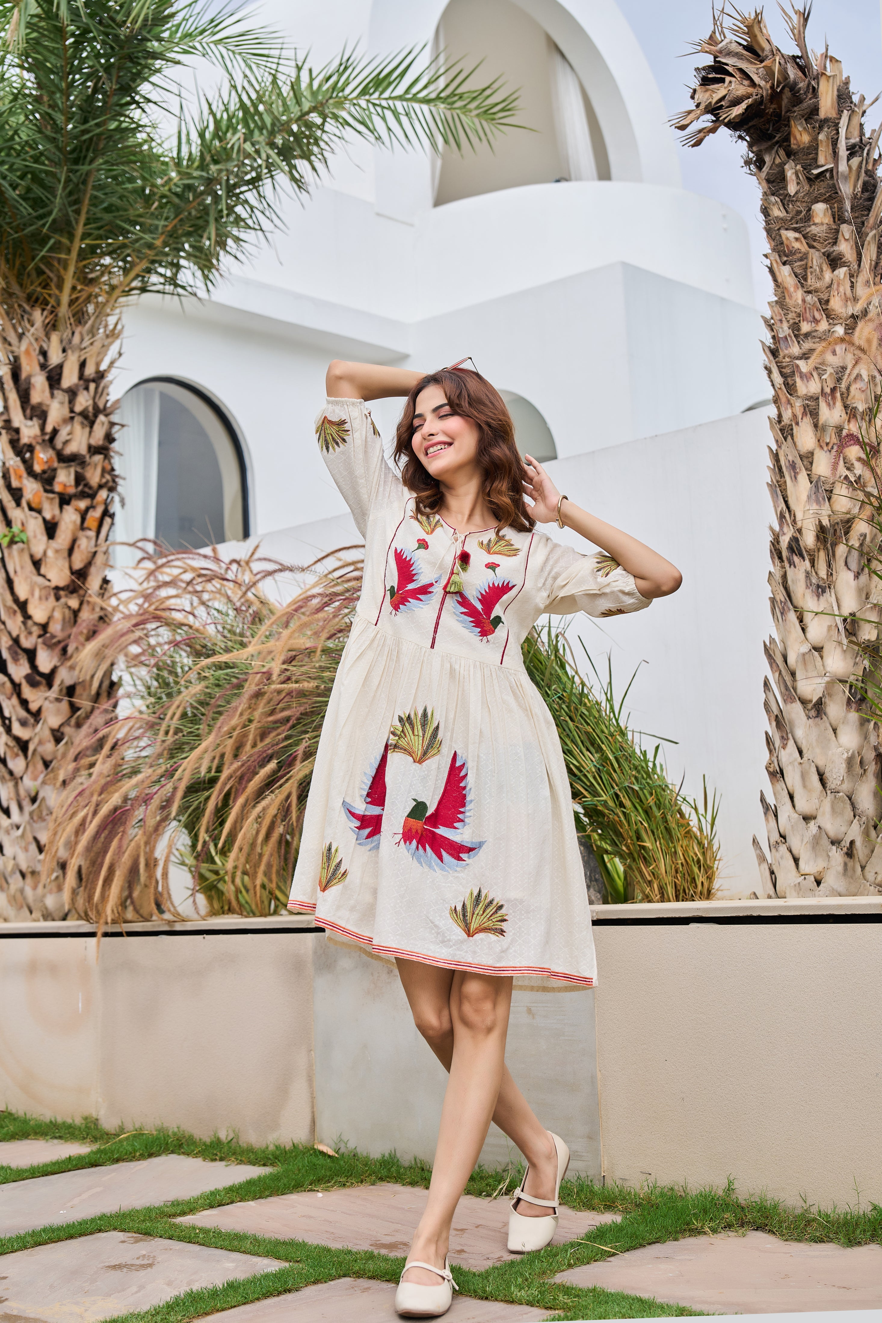 Limor Designed Printed Cotton Tunic