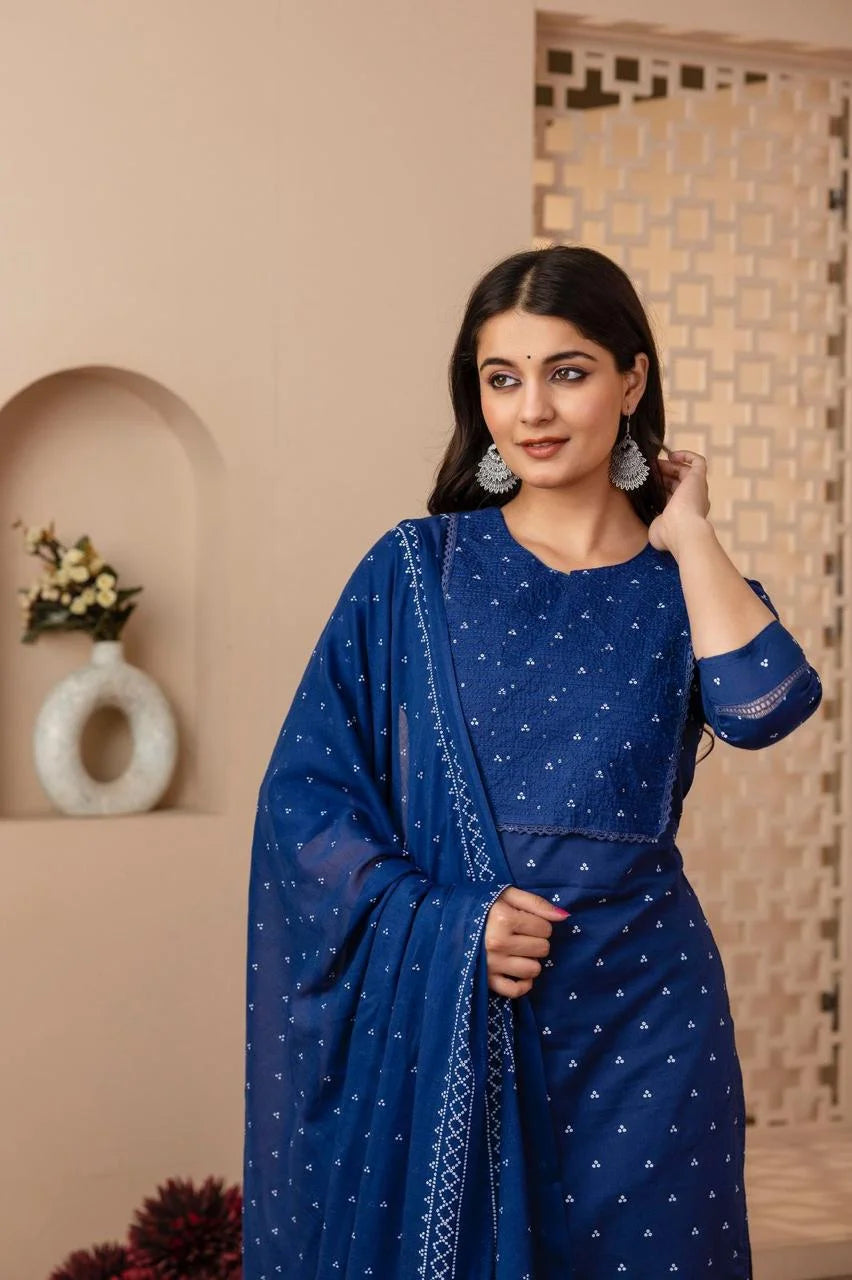 Scarlett Kurti Bottom With Dupatta