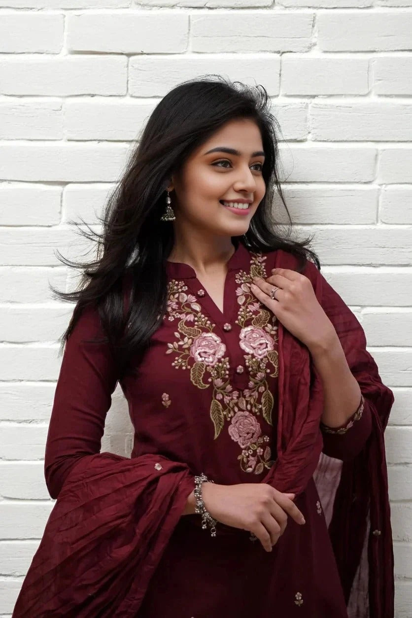 Hazel Embroidered Suit